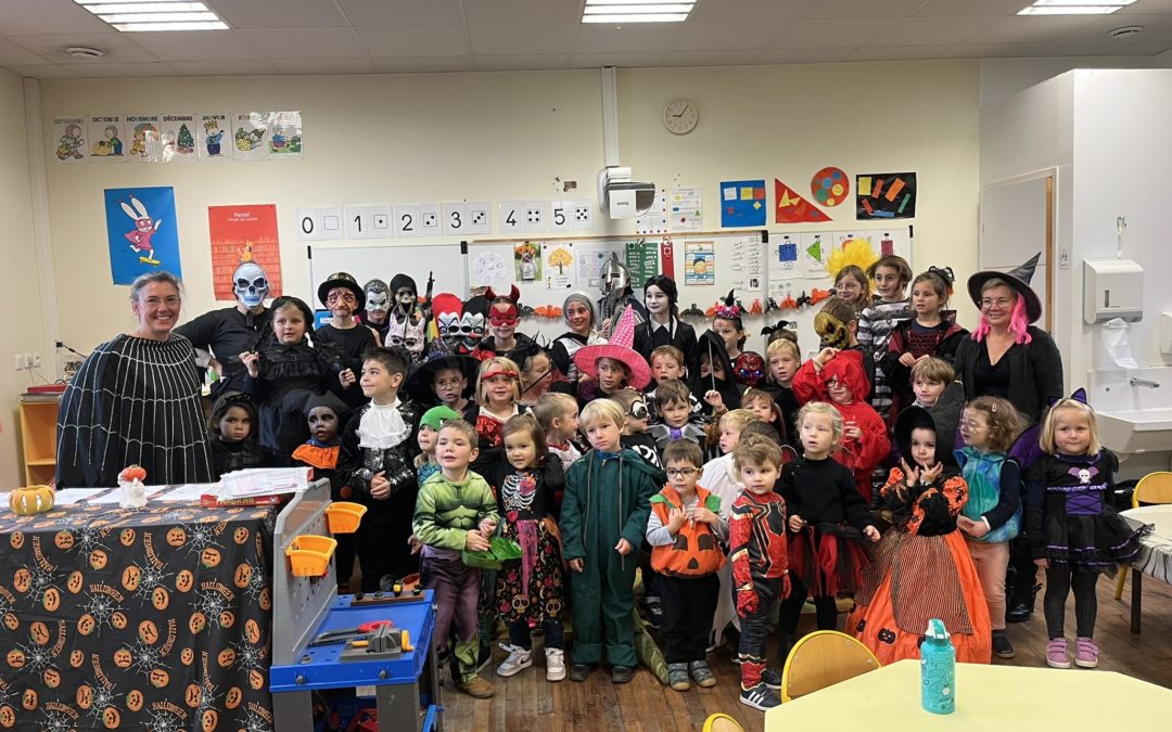 L’école fête Halloween