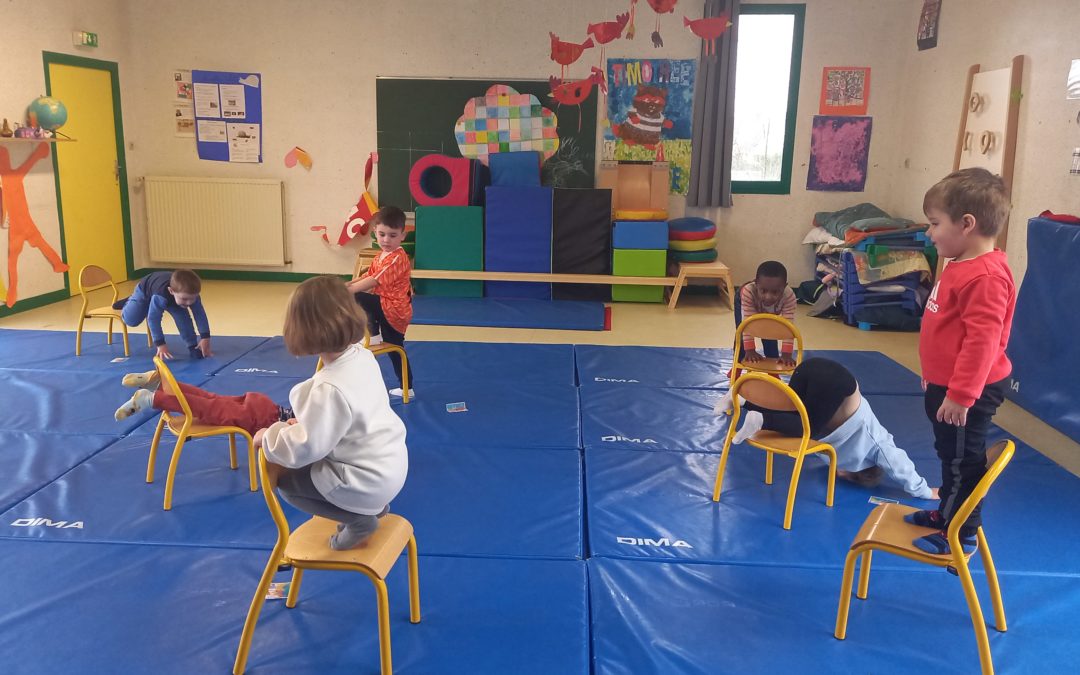 2ème séance d’acrosport pour les TPS,PS,MS