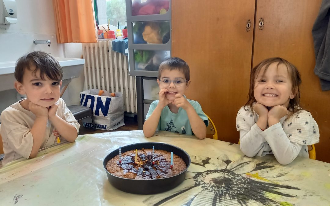 TPS PS MS : LES ANNIVERSAIRES de juin, juillet et août